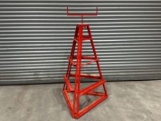 Triangular Metal Rack, Approx. 1680mm h x 900mm w, Please Note: Bottom Panel Loose