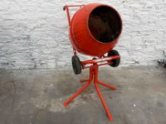 Build Buddy BB134-B 134L Mobile Concrete Mixer 220-240v, With Stand