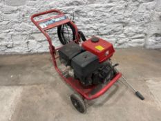 Clarke Mobile Petrol Power Washer, Complete With Lance
