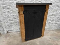 Timber Frame Double Door 2-Tier Tool Store 1200 x 610 x 1560mm