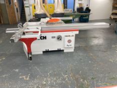 iTech Sega 300 Sliding Table Panel Saw, 2.6mtrSerial no. JKMS200471 (2020) 3 Phase Supply. Location: