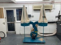 iTech DC002 Double Bag Mobile Dust Extraction Unit, 307L Capacity. Location: Tunbridge Wells.