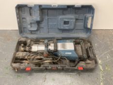 Erbauer EBR 1750 Hex Shank Breaker, 15.4Kg with 2no. Chisels and Carry Case. Location: Tunbridge