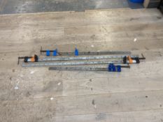 4no. Sash Clamps, Various. Location: Tunbridge Wells. There is NO loading assistance available.