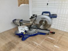 Metabo KGS216 M Slide Compound Mitre Saw. Location: Tunbridge Wells. There is NO loading