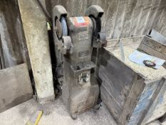 Milford Double Ended Pedestal Grinder, 3-Phase, Note: Collection must be made strictly by
