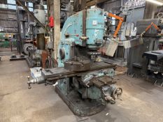 Cincinatti 2VT OM Turret Milling Machine, 3-Phase, Note: No loading assistance will be available.