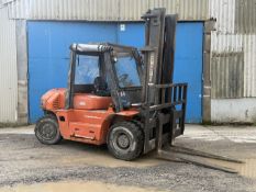 2006 Heli HFD.60 Diesel Forklift Truck, Hours: 4165, Rated Capacity: 6000kg, Duplex Mast, Solid