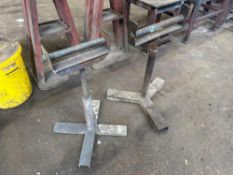 2no. Roller Stands, Approx. 880mm h, Note: Collection must be made strictly by appointment on either