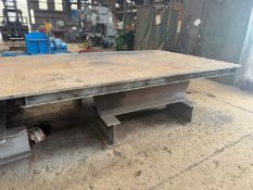 Steel Fabricated Workbench 3000 x 2000 x 880mm, Note: Collection must be made strictly by