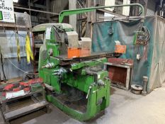 Giewont Model 4 Turret Milling Machine, 3-Phase, Note: No loading assistance will be available.