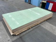 Approx. 15no. Various MDF & Ply Sheets, 2440mm x 1220mm Thicknesses Vary