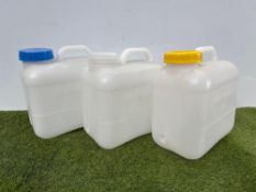 3no. Unused Carysan Containers as Lotted