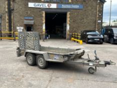 Ifor Williams Twin Axle Plant Trailer, Type: 2Hb GH94BT, Serial Number: SCKD00000M5200489, Gross