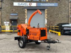 2020 Timberwolf TW230 DHB Towable Chipper, Hours: 537.8, Fuel Type: Diesel, Serial Number: