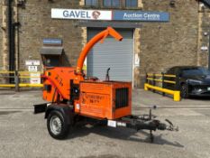 2018 Timberwolf TW230 DHB Towable Chipper, Hours: 1406, Fuel Type: Diesel, Serial Number: