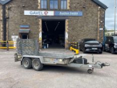 Ifor Wiliams Twin Axle Plant Trailer, Type: 2Hb GH1054BT, Serial Number: SCKD00000G0699995, Gross