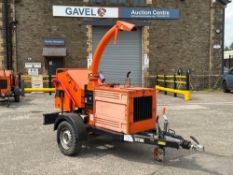 2019 Timberwolf TW230 DHB Towable Chipper, Hours 438, Fuel Type: Diesel, Serial Number: