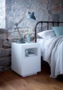 Boxed & Unused SAVOYE SKU413-125/126/127 Lamp Table In White With 3no. Apertures To Include White,