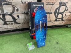 Boxed & Unused Charger X 28” Hydro Galaxy Surf Skateboard