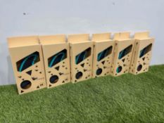 Boxed & Unused 6no. Mobyk MK20SFIN4 Quad Pack Flex Fins, Combined RRP; £354.00 Inc. VAT