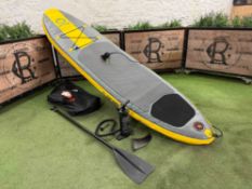Ex-Rental Zray X2 10’10” Paddle Board With Pump, Paddle, Fin & Carry Bag