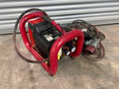 Erwin Industrial Pneumatic Coil Nailer, Air Hose & Air Compressor 110v, Please Note: No VAT On