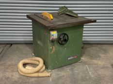 Multico NFS.3 Table Saw, Max Dia. Blade: 400mm, 3-Phase, Working Area: Approx. 865mm x 865mm, Please