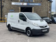 2013 Vauxhall Vivaro 2700 CDTI 113 SWB Panel Van, REG: HY63 KVU, Transmission: 6 Speed Manual