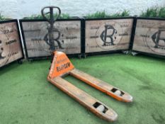 Push Operated Pallet Truck