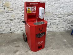 Armogard ScrubKarts Hot Water Mobile Handwash Station 110v