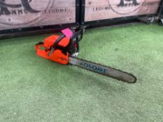 Petrol Chainsaw, Please Note: No VAT on Hammer Price.