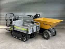 Unreserved Online Auction - Grillo 507 Tracked Carrier & Lumag MD-500EPro Electric Power Barrow