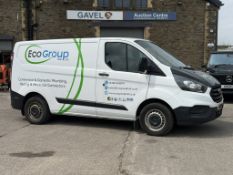 Non-Runner 2018 Ford Transit Custom 300 Base Panel Van, Transmission: 6-Speed Manual Diesel,