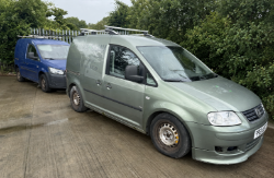 Unreserved Online Auction - 2no. Volkswagen Caddys, No Keys