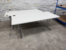 2no. Timber Top Foldable Desks 1800 x 800 720mm