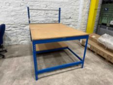 2-Tier Timber Top Workbench 1240 x 1850 x 1530mm