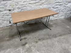 Timber Top Foldable Desks 1400 x 700 x 700mm