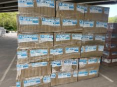 6no. Packs of Gryphonn Buff Plain Concrete Slabs 450mm x 450mm x 35mm, 25no. Per Pack