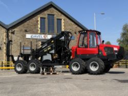 Online Auction - 2025 Komatsu 855 Compact Forwarder, Hours: 570