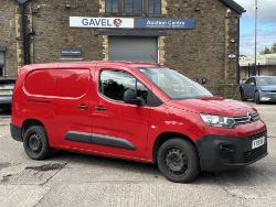 Unreserved Online Auction - 2019 Citroen Berlingo 950 Enterprise BHD Panel Van