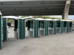 Unreserved Online Auction - 9no. 6-Position Portable Urinal Stations Formerly Operated by a National Tool Hire Company