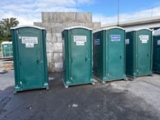 4no. Satellite Industries Maxim 3000 Portable Toilet With Hand Wash Basin, Approx. 1120 x 1220 x