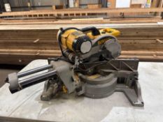 DeWALT DWS780 Compound Corded Sliding Mitre Saw 230V, Collection Location: Swansea, Collection for