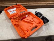 2no. Paslode Battery Chargers, With 2no. Batteries, & Paslode Carry Case, Collection Location: