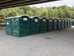 Unreserved Online Auction - 20no. Wheelchair Accessible Portable Toilets Formerly Operated by a National Tool Hire Company
