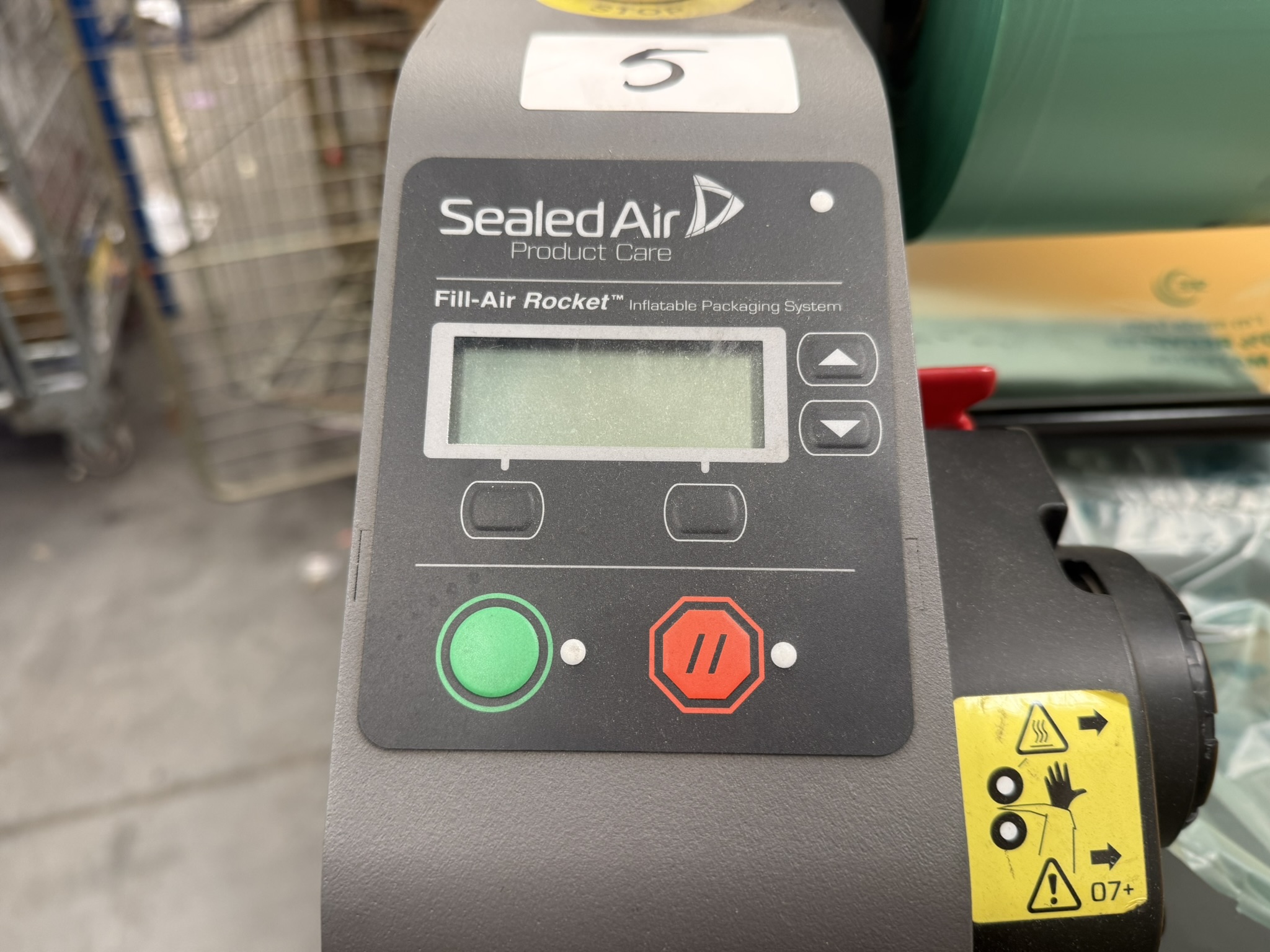 Sealey Air Fill-Air Rocket Mobile Inflatable Packaging System 240V ...