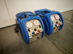 (2) Promax Minimax refrigerant recovery machines