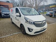 Vauxhall Vivaro L1 Diesel Panel Van - Registration: LK17 WGN