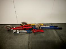 Quantity of assorted pipe benders